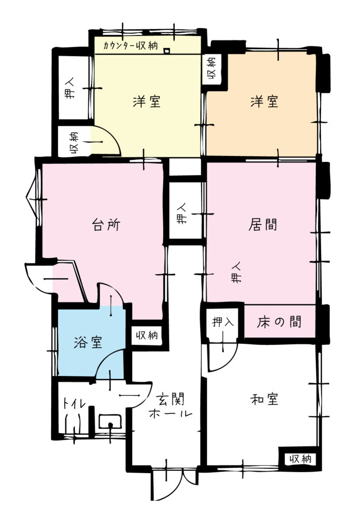 間取りbefore